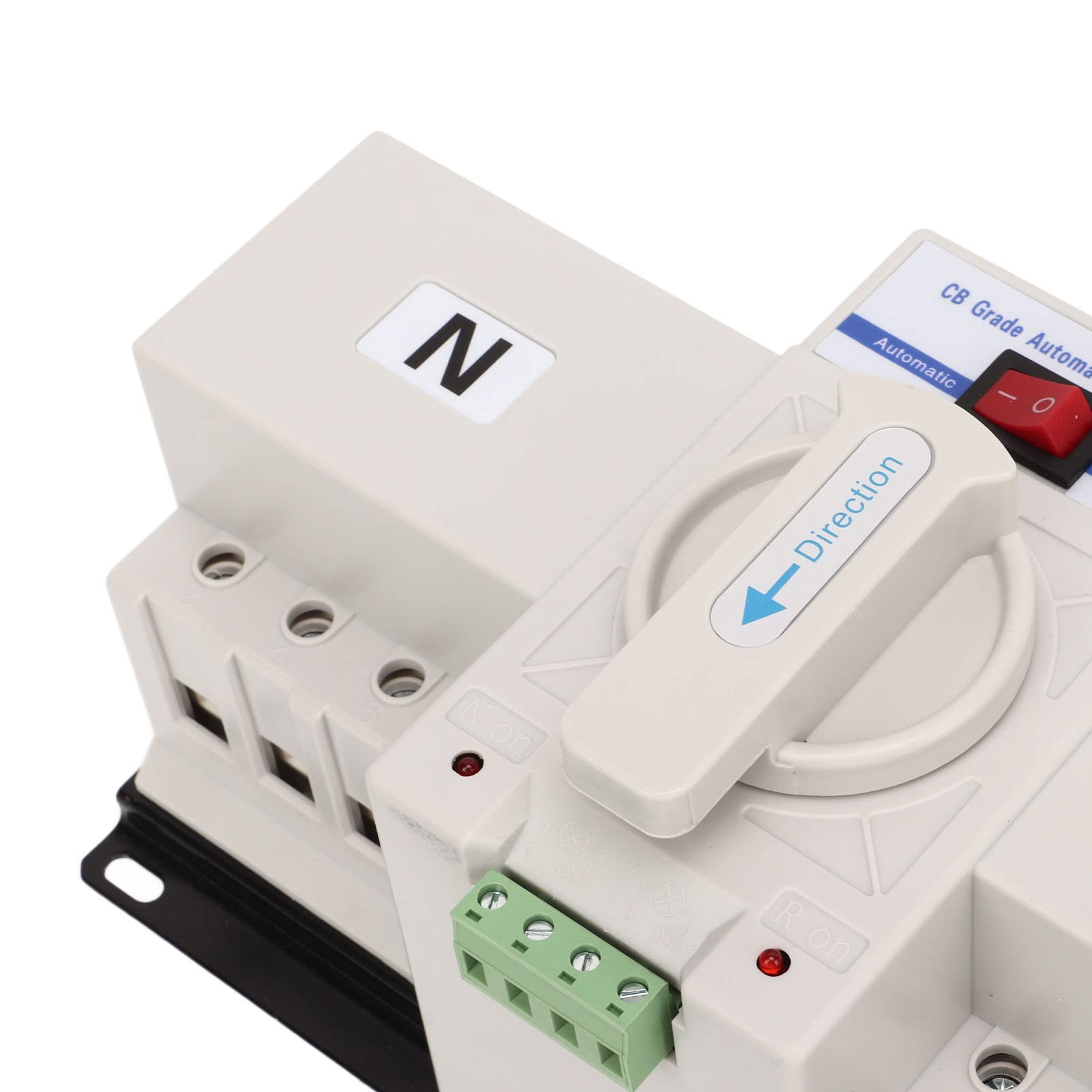 Automatischer Transferschalter, 63 Ampere Transferschalter Leistungsschalter 220V Doppeltransferschalter 4P-Transferschalter Mini Dual Power Automatischer Übertragungsschalter Automatischer Transferschalter, 63 Ampere Transferschalter Leistungsschalter 220V Doppeltransferschalter 4P-Transferschalter Mini Dual Power Automatischer Übertragungsschalter