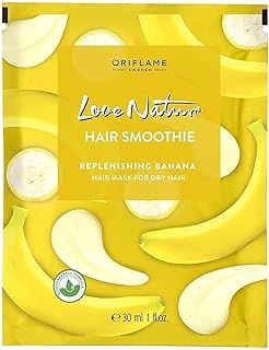 Oriflame Love Nature Hair Smoothie Replenishing Banana Hair Mask for Dry Hair
