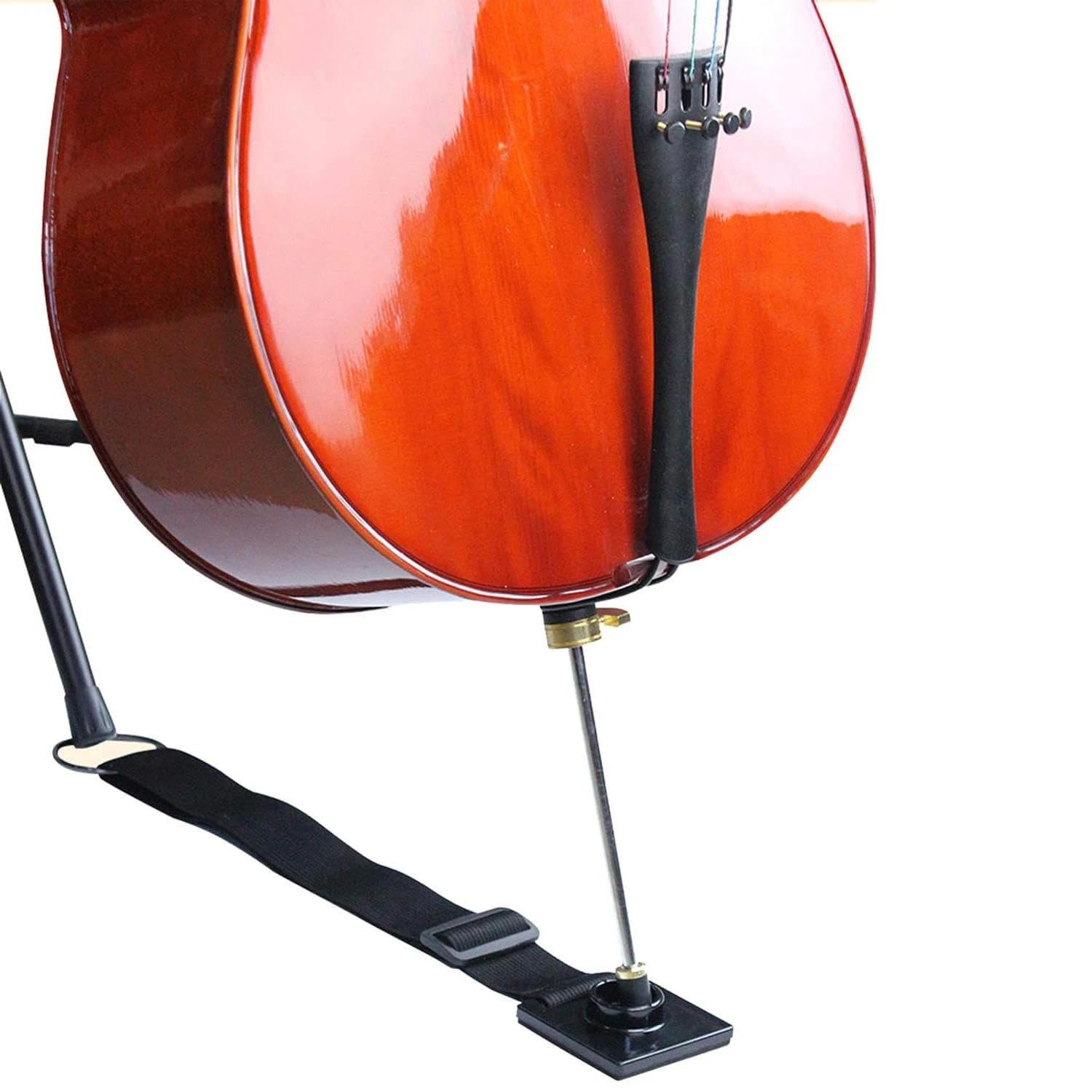 1 Stück Cello Anti Rutsch Gerät, Cello-Spatenstopper, Cello Gurt, Rutschfeste Cello-Pads, Cello Matte Nylon, Cello-Ankerstab, Bodenschutz Cello, für Cello-Übungsgürtel, Boden, Keramikfliesen Usw
