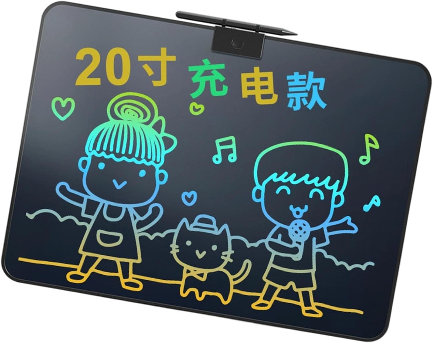 16.5Inch Rechargeable Drawing Tablet with LCD Screen for Light Weight Portable USB Recharging Board Rechargeable Board