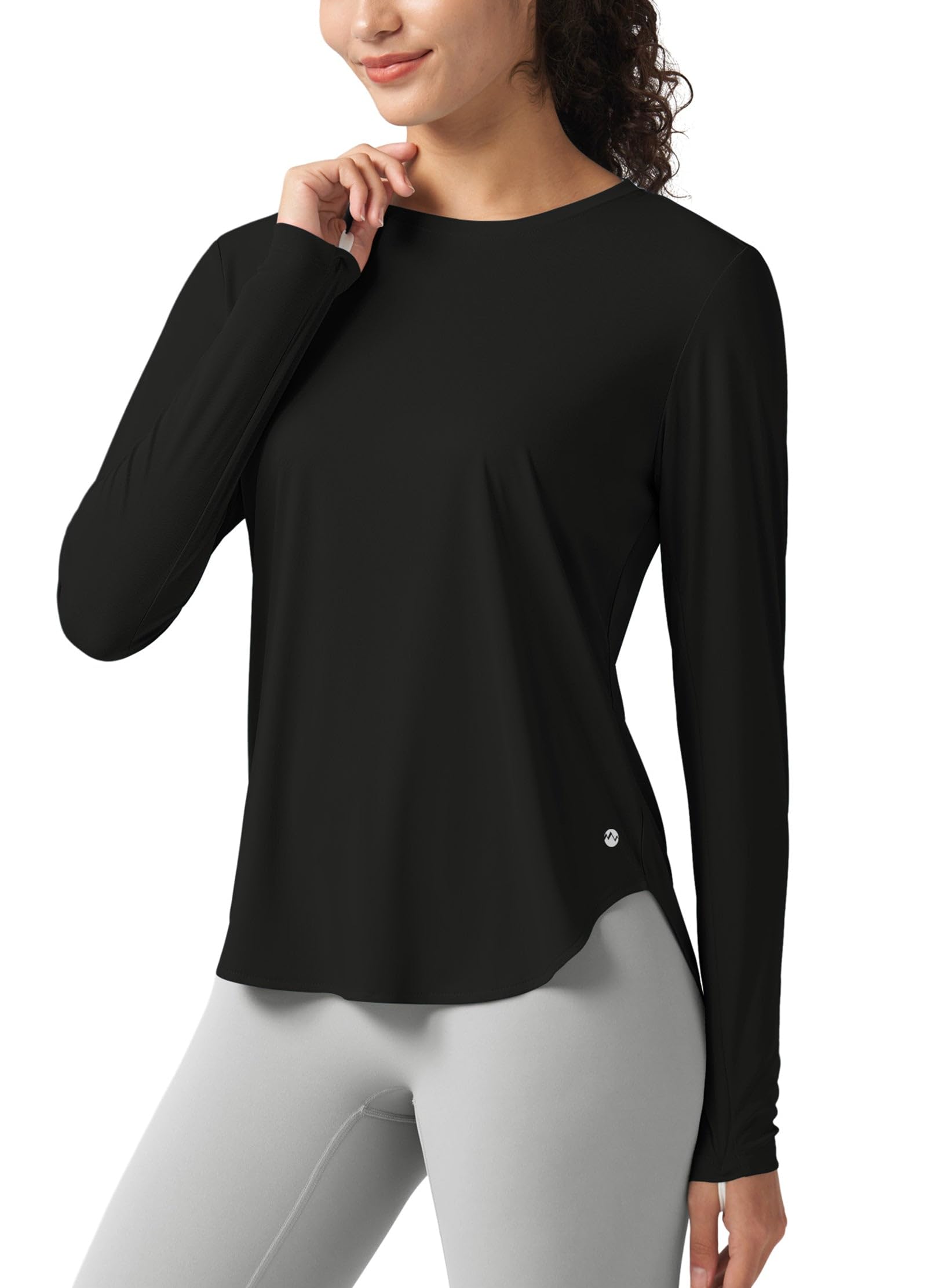 Willit Women's Sun Shirts UPF 50+ Long Sleeve Hiking Workout Tops Lightweight Quick Dry UV Protection