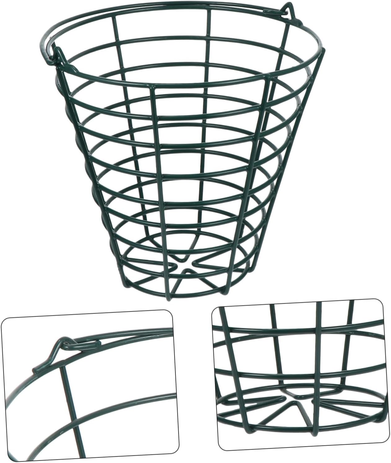 Hemoton 1pc Stainless Steel Golf Basket Storage for Easy to Carry and Clean Outdoor Golf Equipment and Enthusiasts