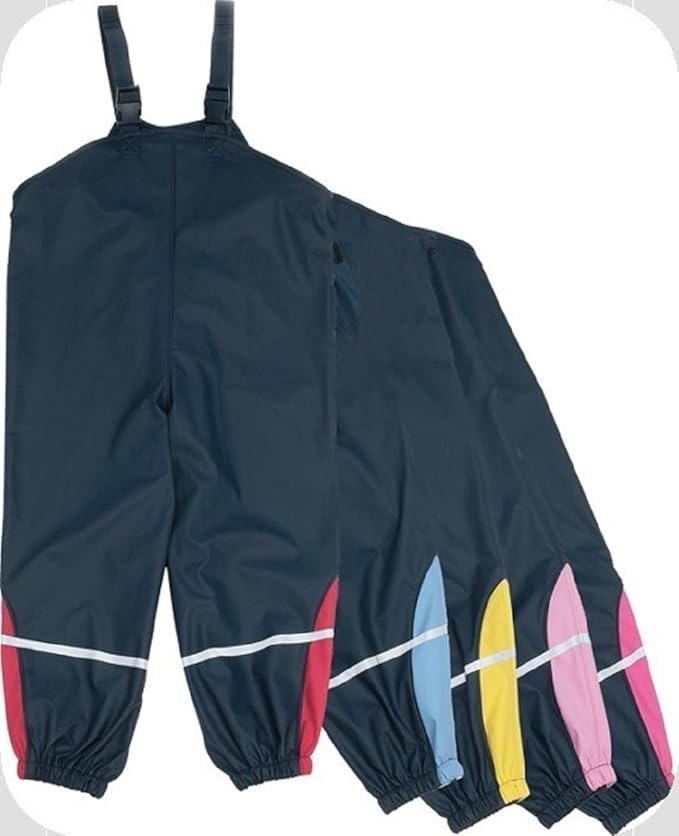 Playshoes Regenpak voor meisjes, basic regenpak, marineblauw, 98 cm