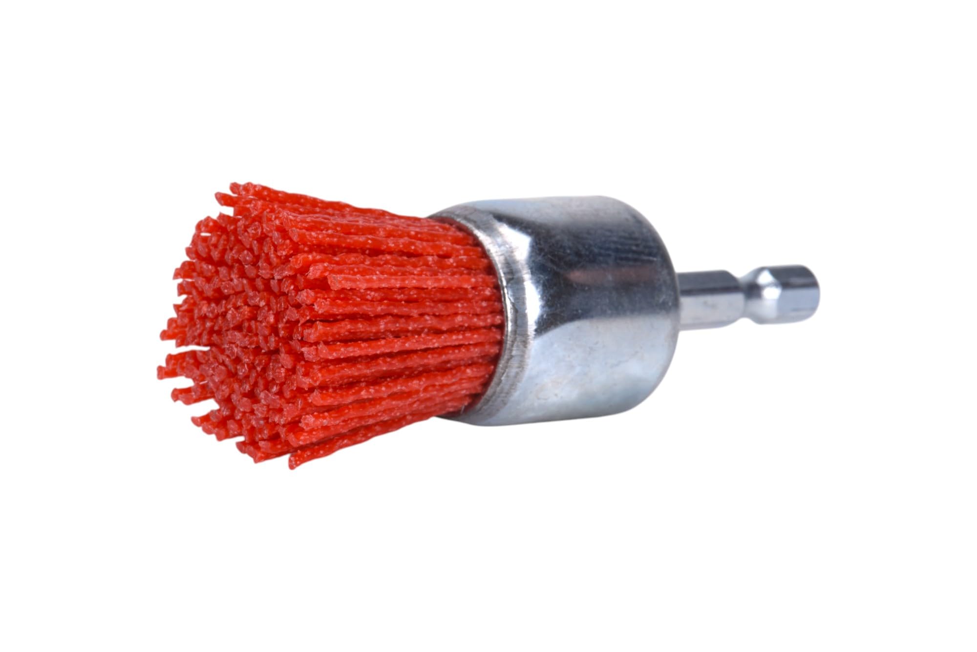 Nylon Abrasive End Brush - 1 Inch Coarse -2