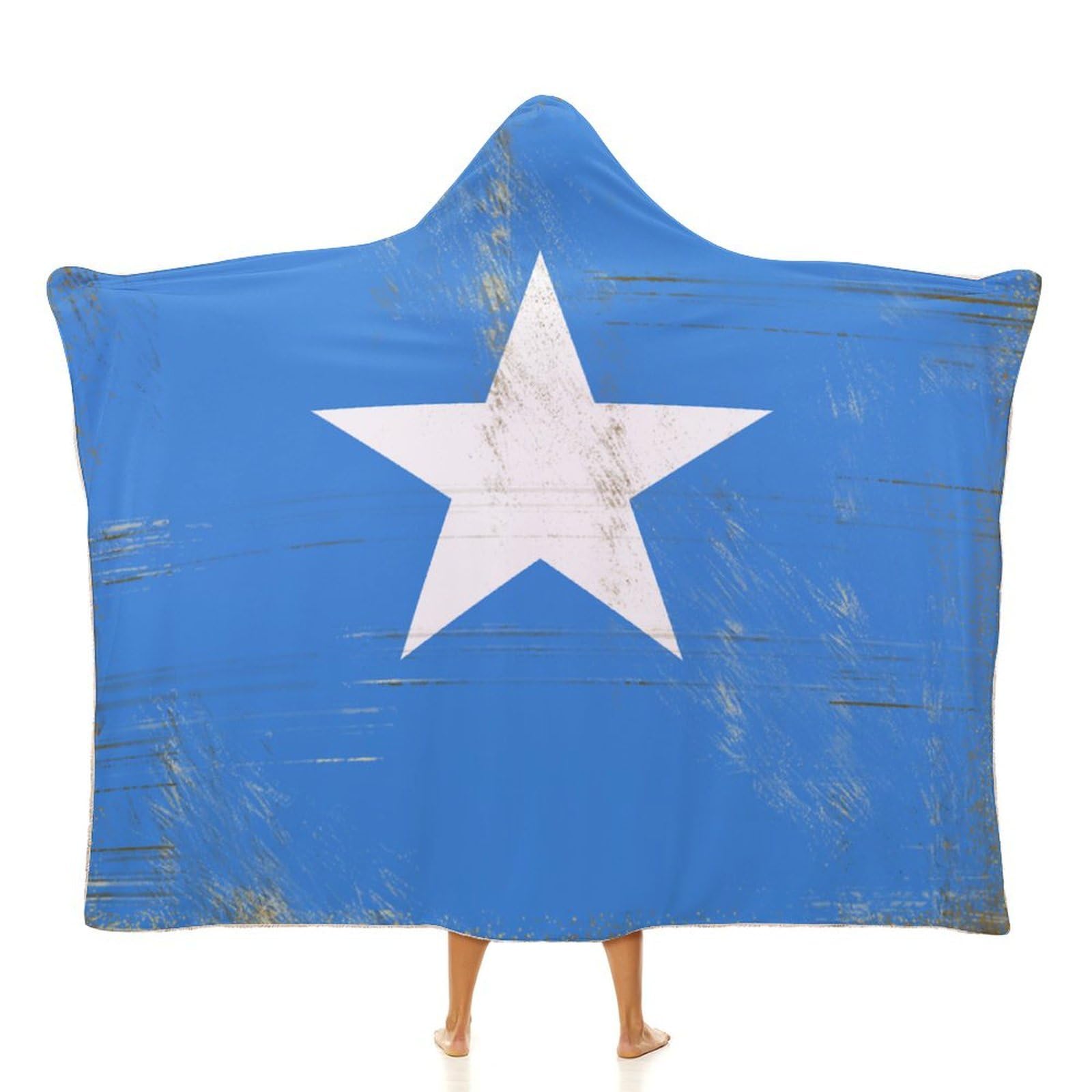 Couverture Somalie chaude anti-froid velours pour bureau