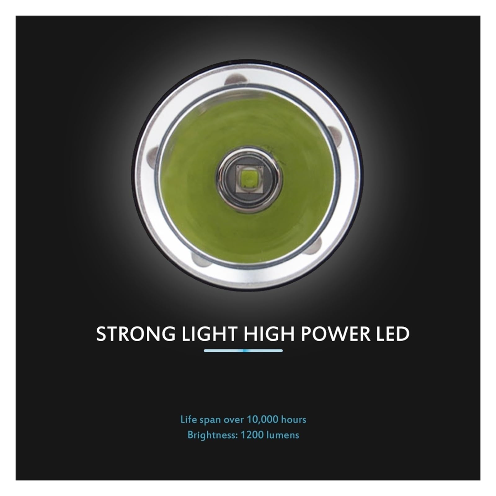 Latarka do nurkowania, Af05D latarka Led podwodna 50M lampa do nurkowania 4 pliki wodoodporne światło nurkowe L2 moc 26650 baterii do sportów podwodnych(18650 set)