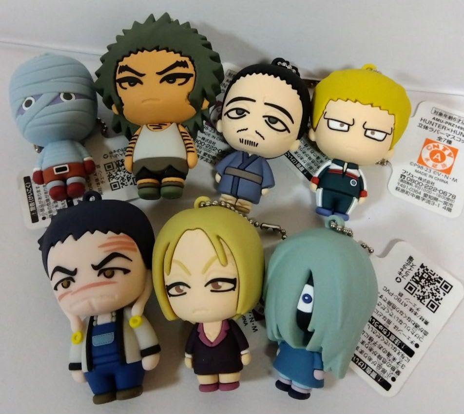 hunter×hunter 立体ラバーマスコット　9点セット HUNTER×HUNTER』大好評の立体ラバーマスコットシリーズ第2弾が