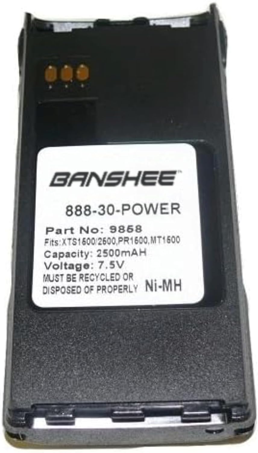 Titaniumium 2500mAh Battery for Motorola XTS1500 XTS2500