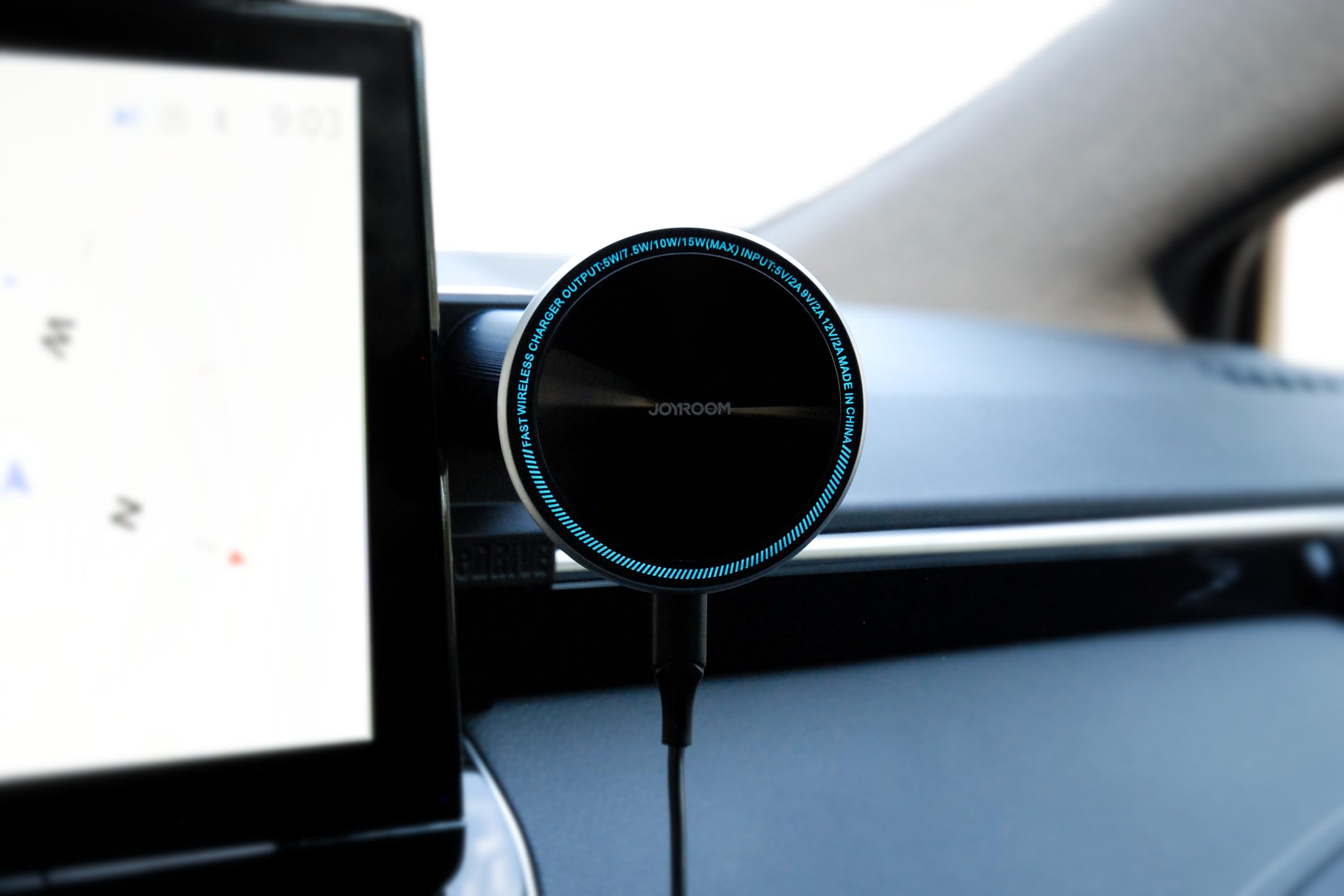 Supporto Magnetico per Cellulare Toyota Corolla XII E21 2022+ Facelift I 360° Wireless Quick Charge 15W I Porta Cellulare con ricarica wireless
