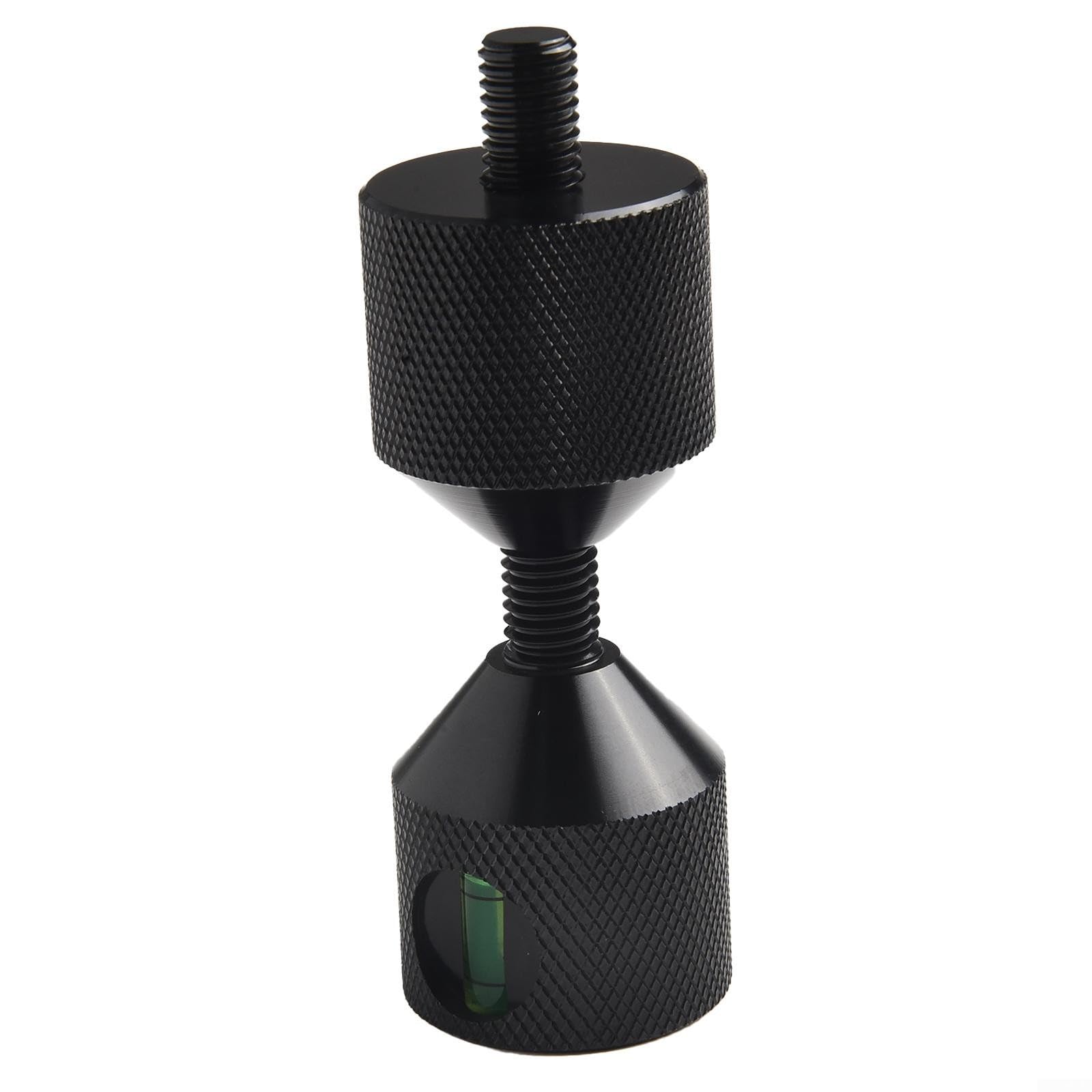 Flansch Ausrichtstift 2-Loch mit Integrierter Wasserwaage, Positionierdorn aus 6061 Aluminium eloxiert für ASME 150LB Flansche 1/2 bis 14 Zoll, Präzises Werkzeug(black4pcs)
