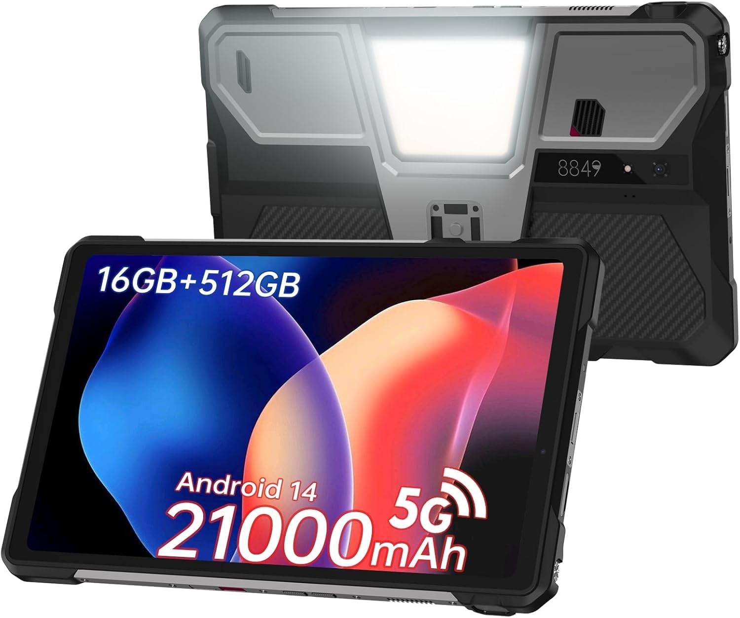 Amazon.co.jp: 8849 TANK PAD 2025最新の 13 Android 14 タブレット