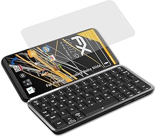 atFoliX Screen Protector compatible with Planet Computers Astro Slide Screen Protection Film, anti-reflective and shock-absorbing FX Protector Film (3X)