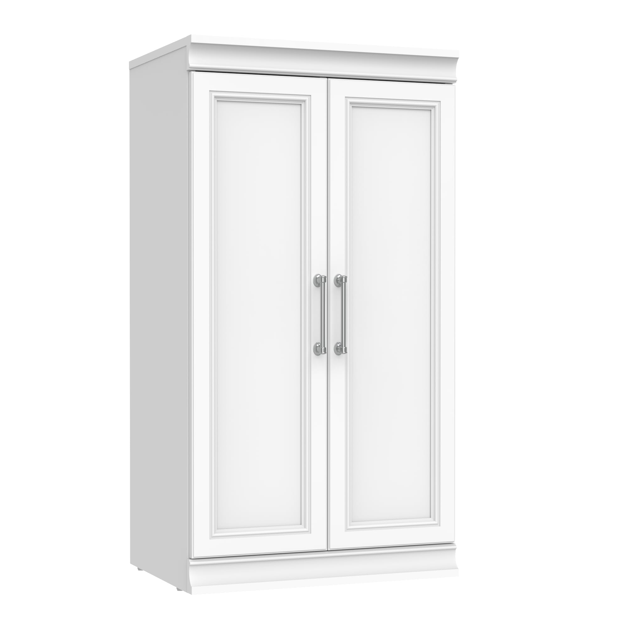 ClosetMaid Modular Storage 21.38-inch W 3-Shelf Storage Cabinet with Doors, White