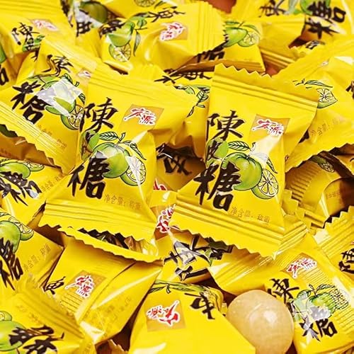 Hong Yuan Tangerine Peel Classic Candy 350G/12.3Oz, 1Pack #TOP1