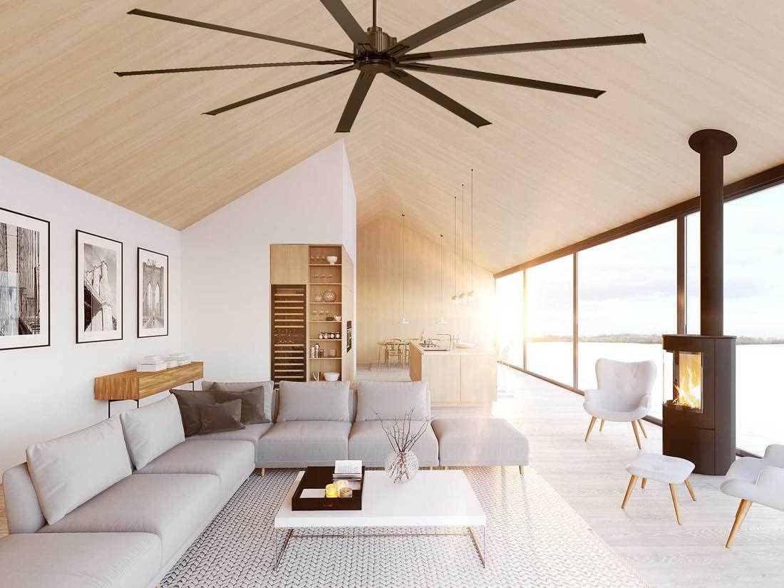 Minka Aire Xtreme 96" Big Ceiling Fan in Oil Rubbed Bronze Finish