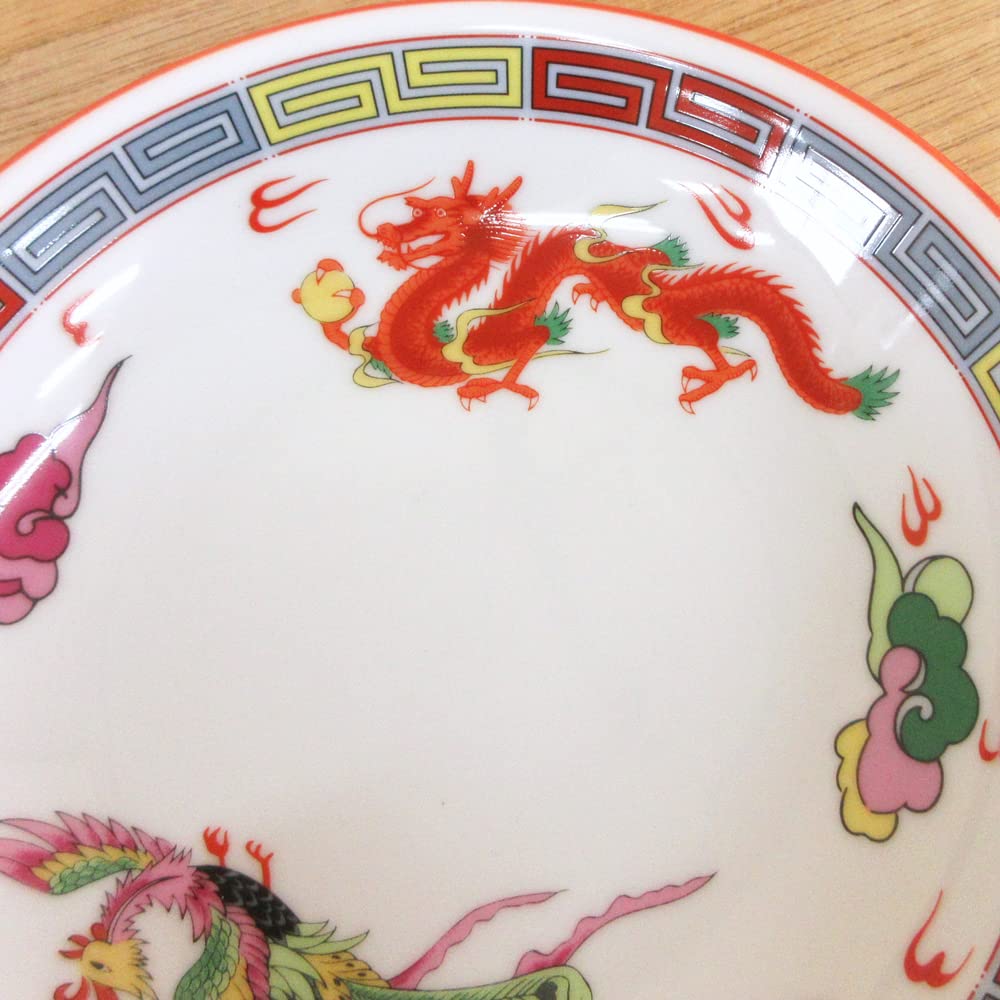 平皿 3 Amazon | 玉渕5.5インチ取り皿 三色雷紋 中華食器 業務用 美濃焼