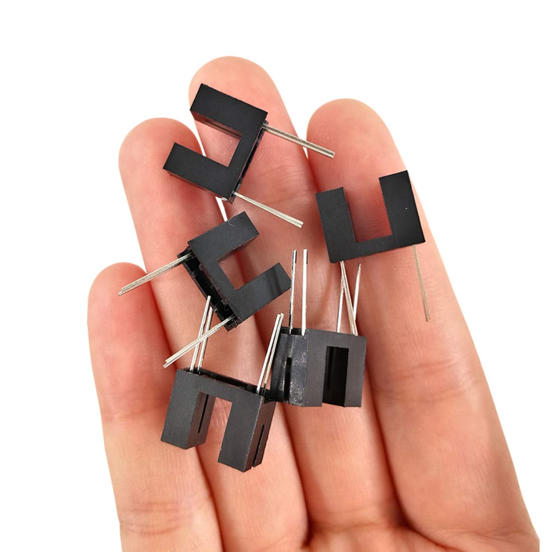 HiLetgo 20pcs ITR9608 ITR9608F ITR-9608 DIP-4 Opto Photo Interrupter Optical Sensor Photoelectric Switch Optical Interrupter Photoelectric Sensor DIP4