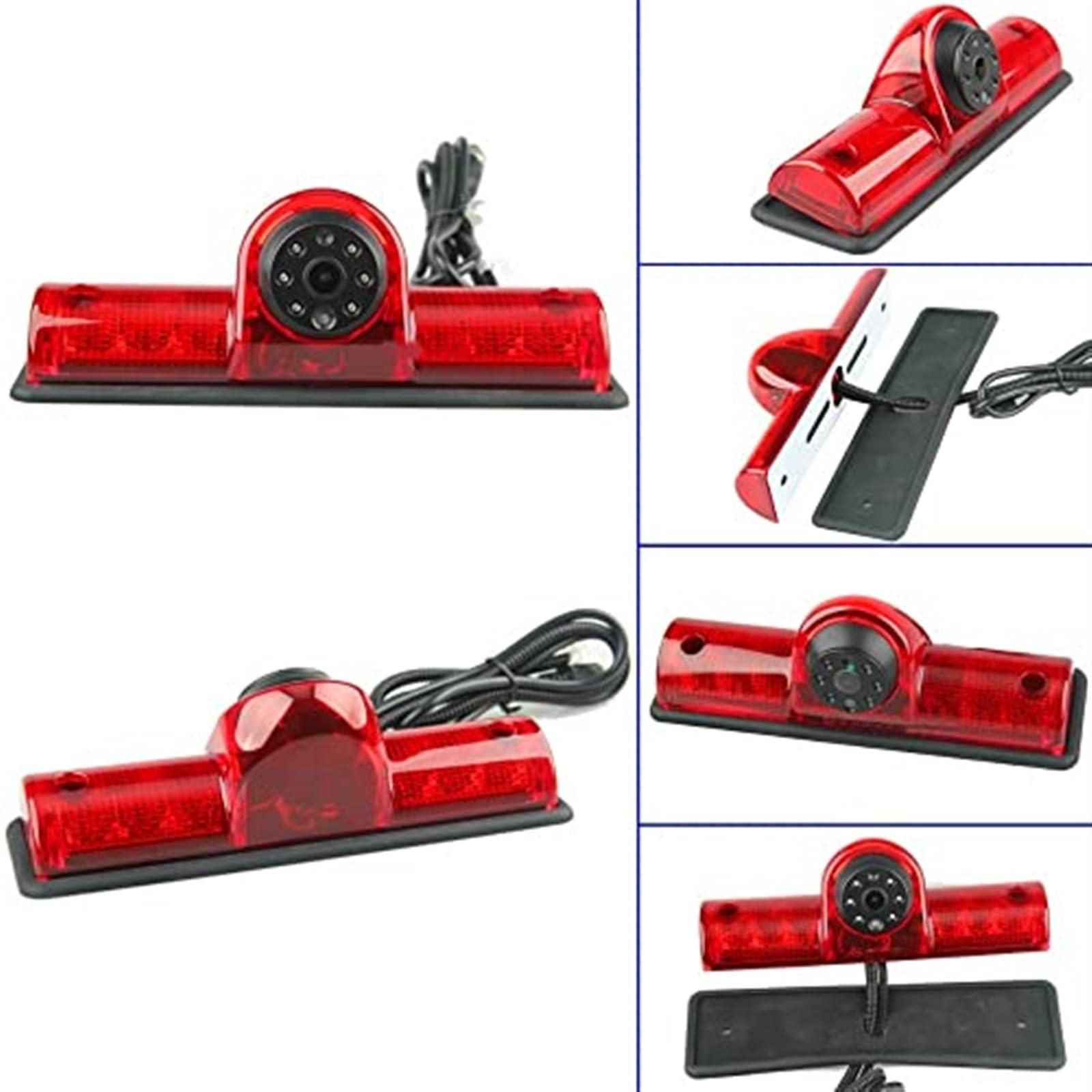 Kamera HD 720P 3. światło hamowania Światła stopu, dla NISSAN, NV1500 NV2500 NV3500 2009-2019 Parking Night Vision Wodoodporna kamera światła Kamera tylnego światła stopu samochodu