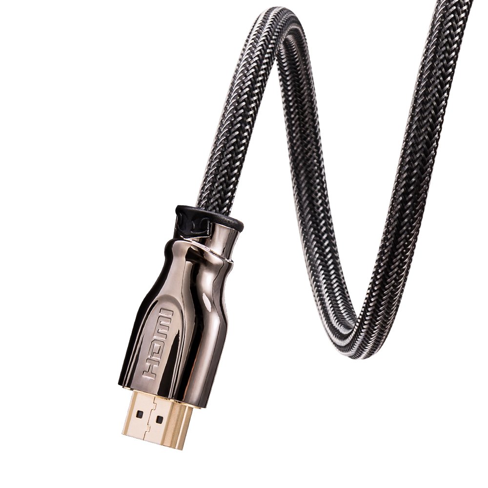 HDMI Cable 2.0 Version High Speed Metal Connectors Supports Ethernet 4K 3D 2160P and Audio Return Channel CEC Vase-Shape Model for PS4 Xbox (35FT/10M)