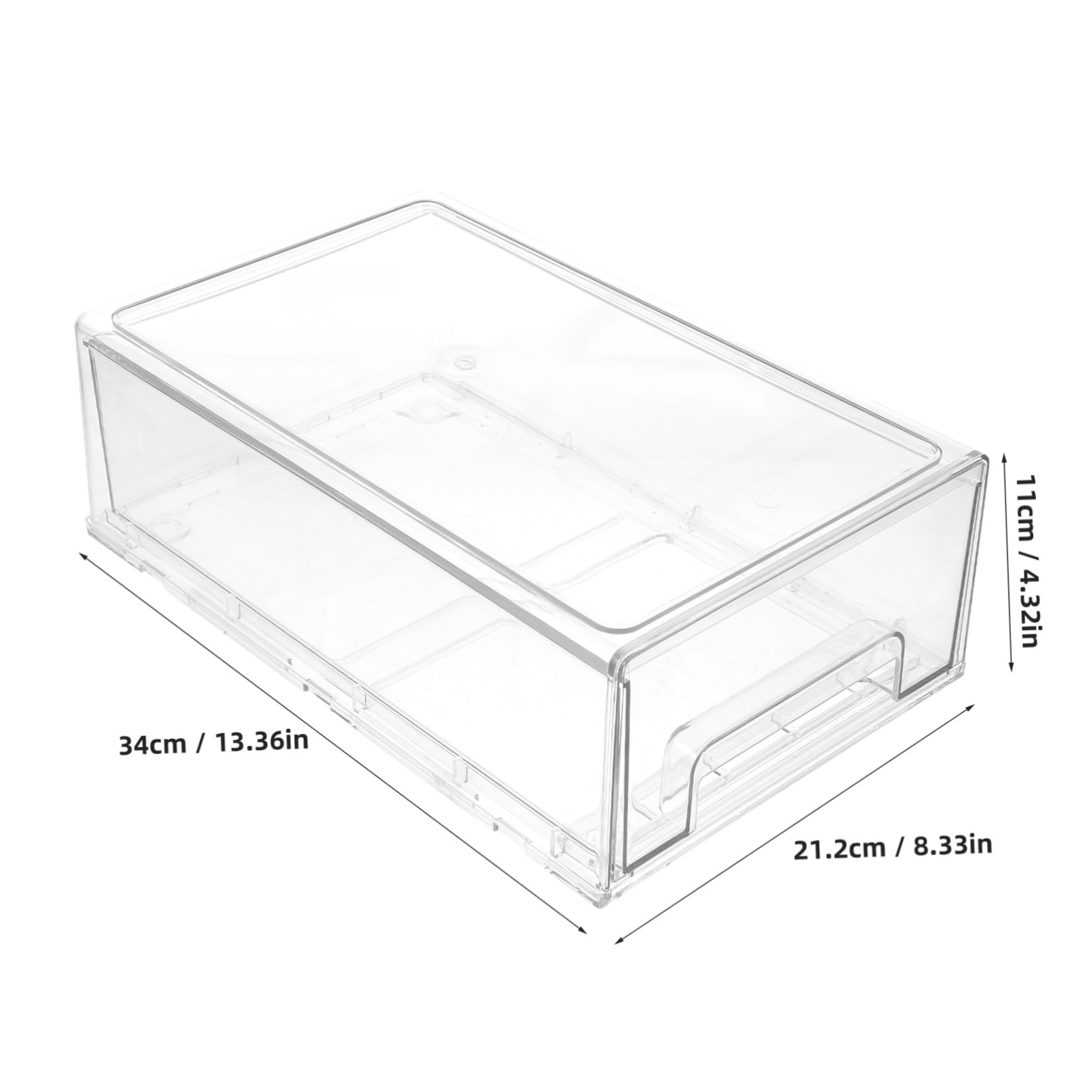 UKCOCO Organizer Design Semplice ed Elegante per Vari in Pet Resistente alla Deformazione per Cassetti da per Ufficio e Dormitorio
