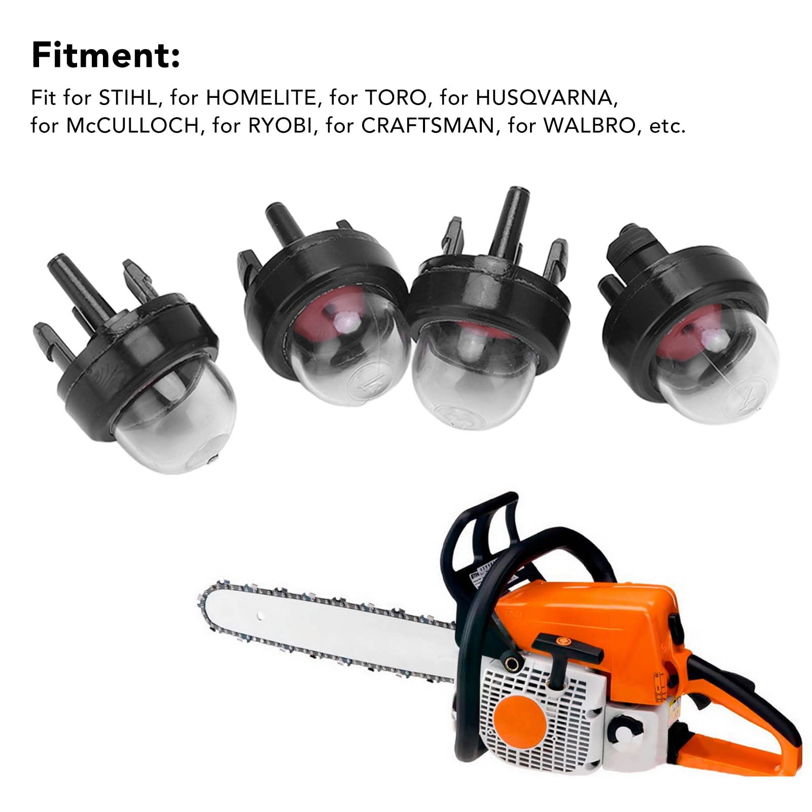 Amazon.com: Chainsaw Primer Bulb 4pcs Primer Bulb 530047721