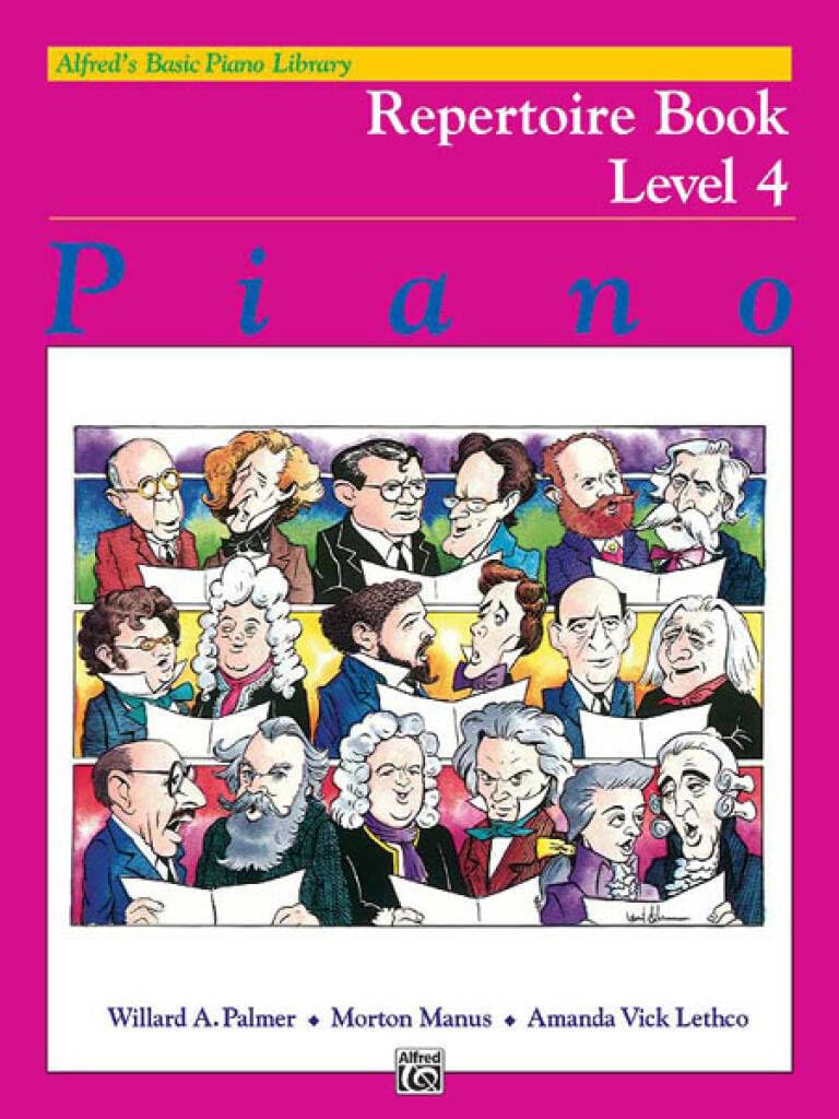 Alfred's Basic Piano Repertoire Book Level 4