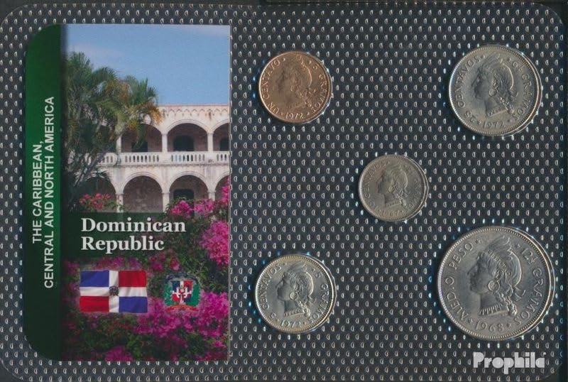 Pièce dominicaine Fleur de Coin Prophila monnaie unzirkuliert 1937