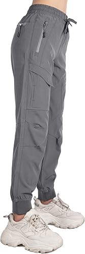 Miniatura 3 de Pantalones de entrenamiento para mujer, ligeros, de secado rápido, atléticos, para viajes, senderismo