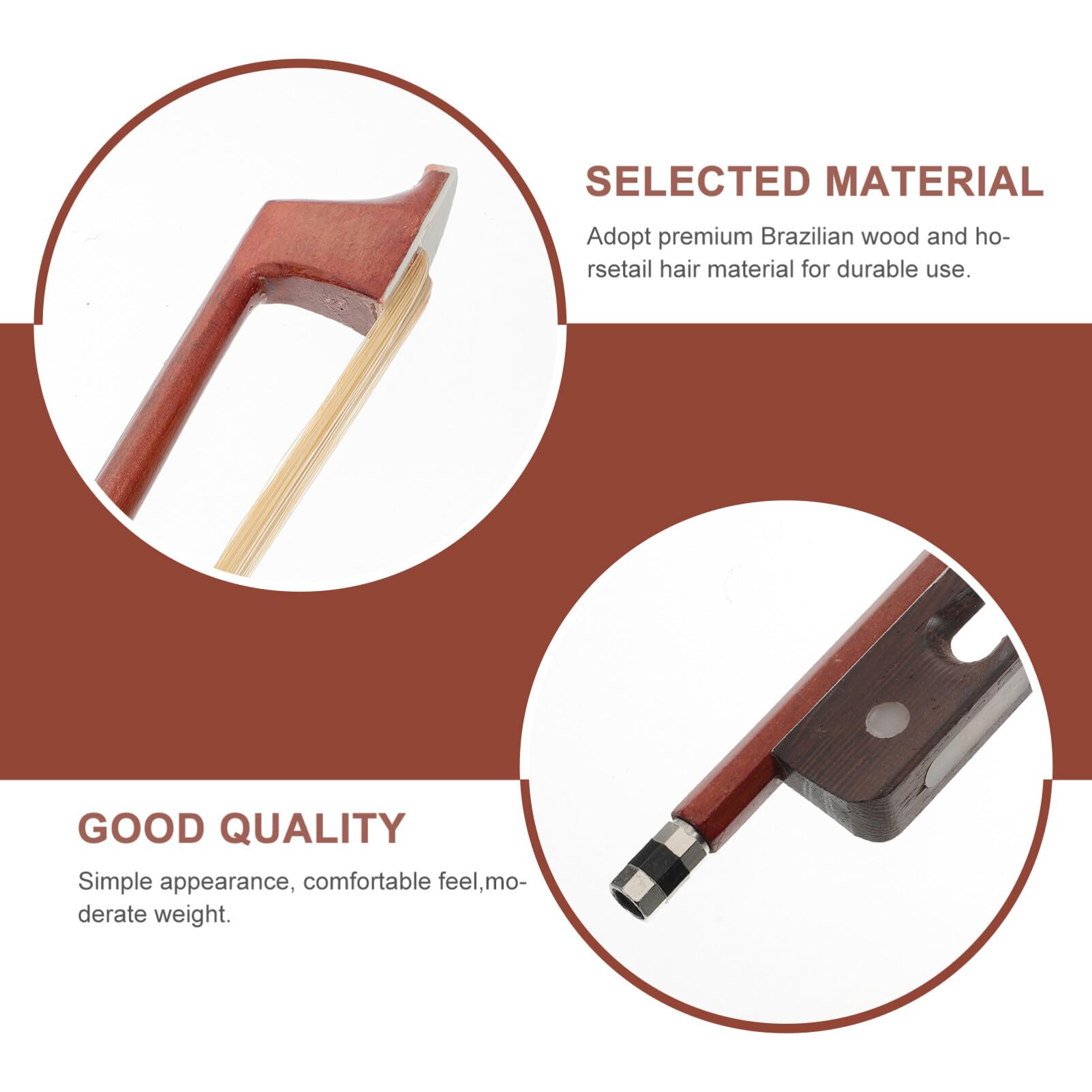 VICASKY Professional Violoncello Bow Traditional Cello Bow Musical Equipment Accessory