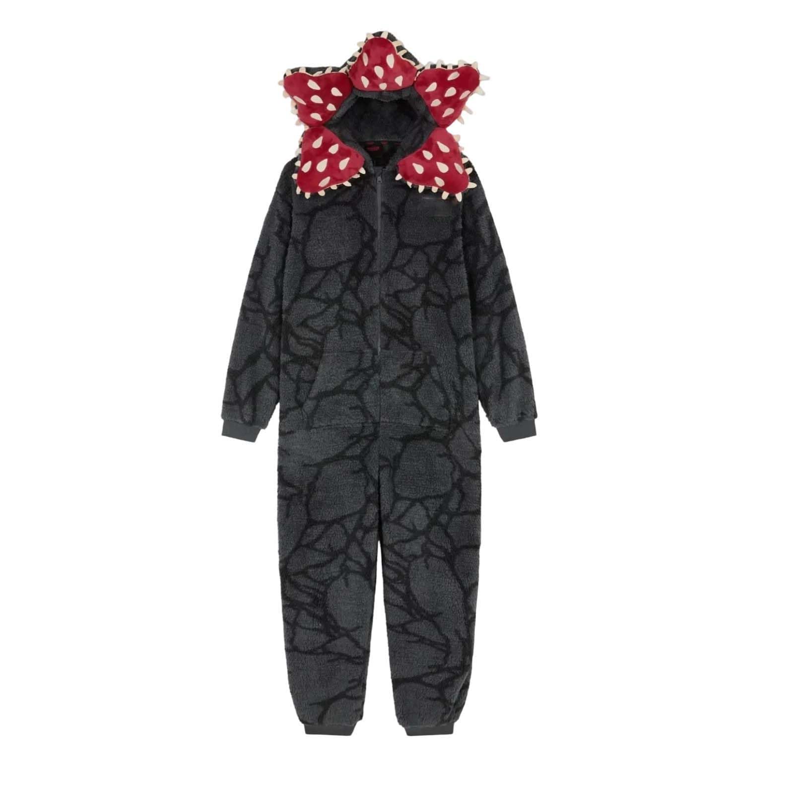 D-Demogorgon - Pijama unisex de una pieza para adultos, con capucha