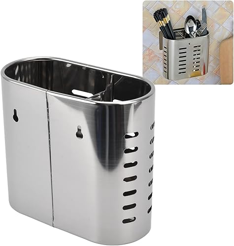 Miniatura 5 de Fdit Estante de secado de utensilios de cocina para el hogar, soporte para utensilios de cocina, organizador colgante de cubiertos, estantes de