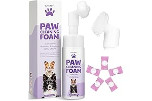 No-Rinse Paw Cleaner Foam: Waterless Magic