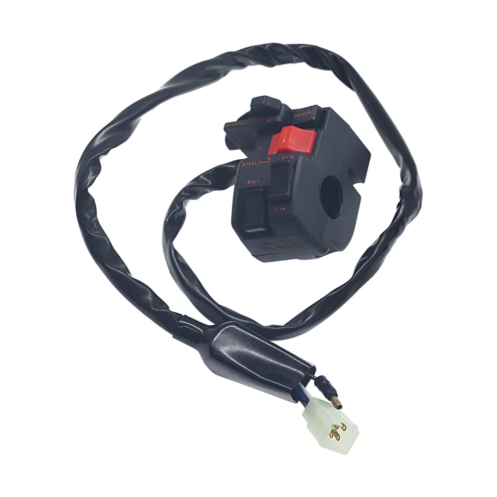 Left Handlebar Light Kill Start Switch For Honda ATC250ES Big Red 1985-1987