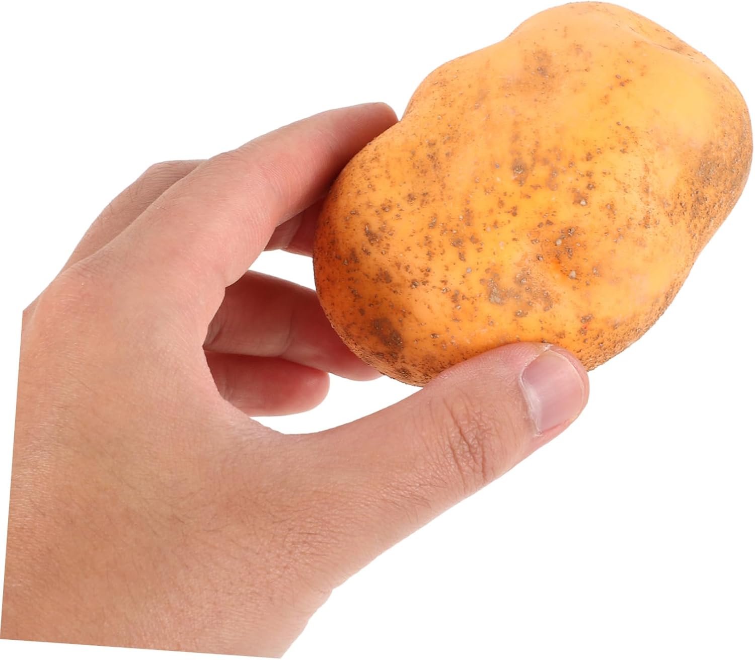 20pcs Lifelike Artificial Potato Props for Home Decor Photography Realistic Vegetable Models Lightweight for Exhibitions and Creative Displays