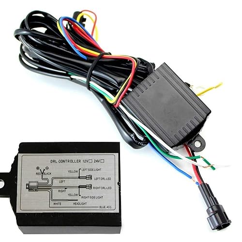 iJDMTOY Universal LED Daylight DRL Automatic ON/Off Controller Module Box