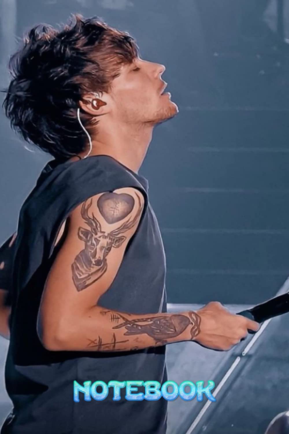 Dealczoz AyanNotebook : Louis Tomlinson Notebook for Drawing, Writing. College Ruled, Thankgiving Notebook for Kids, Teens And All Fans #410