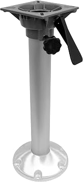 Wise 8WP23-15S Heavy Duty Boat Seat Pedestal, Fixed Height 15", with Standard Seat Mount