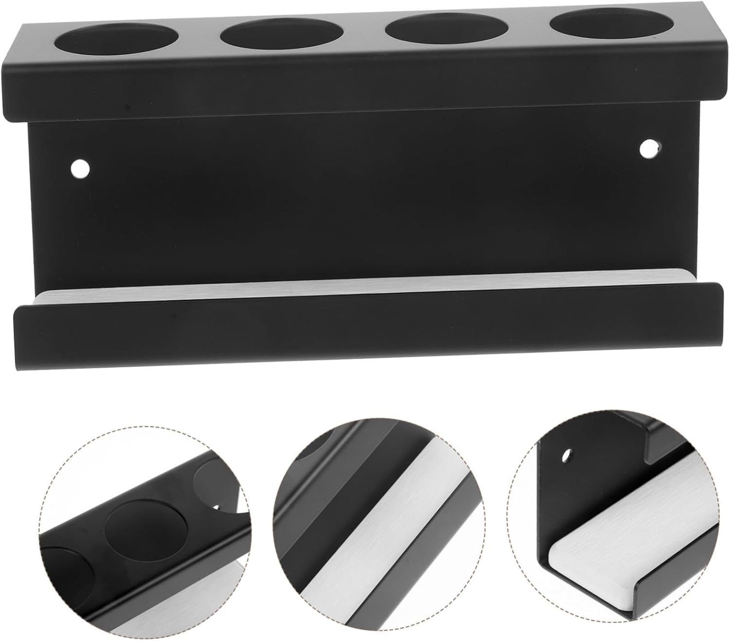 Amosfun 3pcs Toothbrush Mount Electric Toothbrush Holder Stainless Steel Holder Brush Bathroom