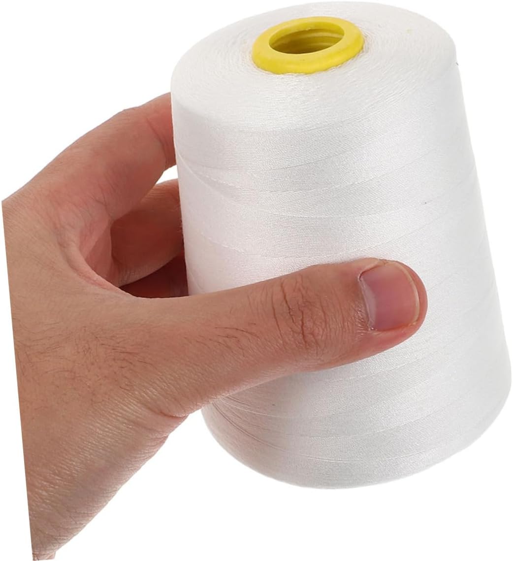 Holibanna 2 Rolls Heavy Duty Quilting Thread for Sewing Machines Hand Sewing Yards Embroidery Upholstery Thread Smooth Finish for DIY Projects and