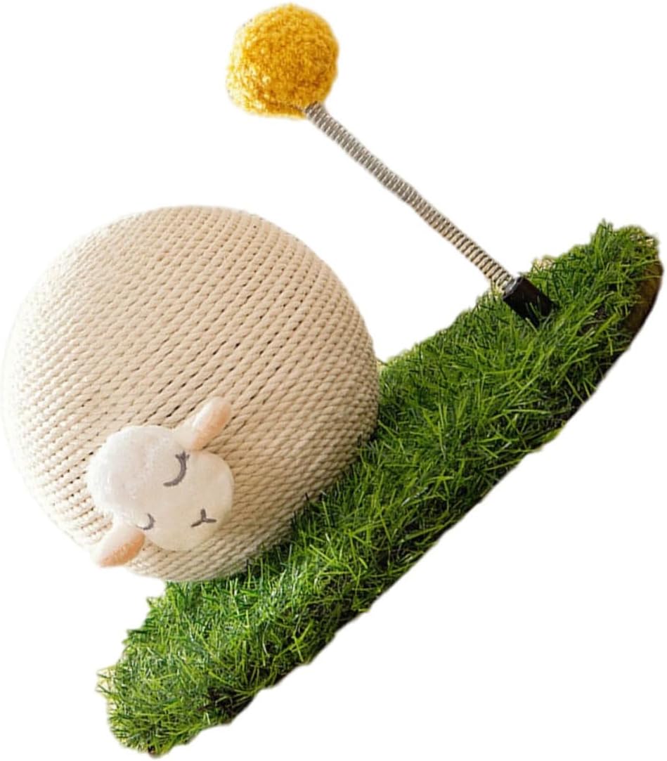 SUPVOX Interactive Scratching Toy for Cats Material Lightweight Design Indoor Plaything for Kittens to Prevent Scratching Furniture