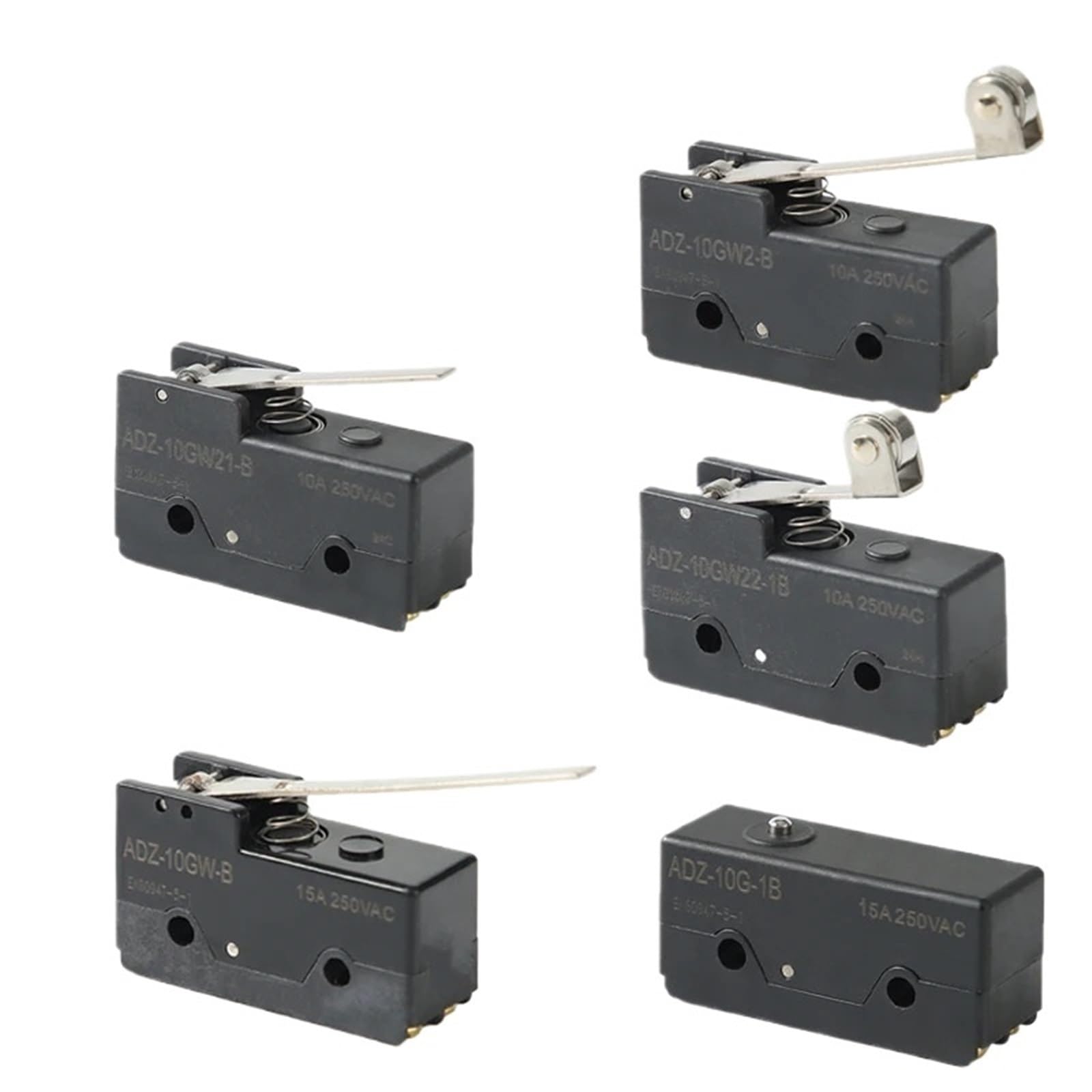 Interrupteur double DZ-10G-1A pour commande de circuit machine - 4