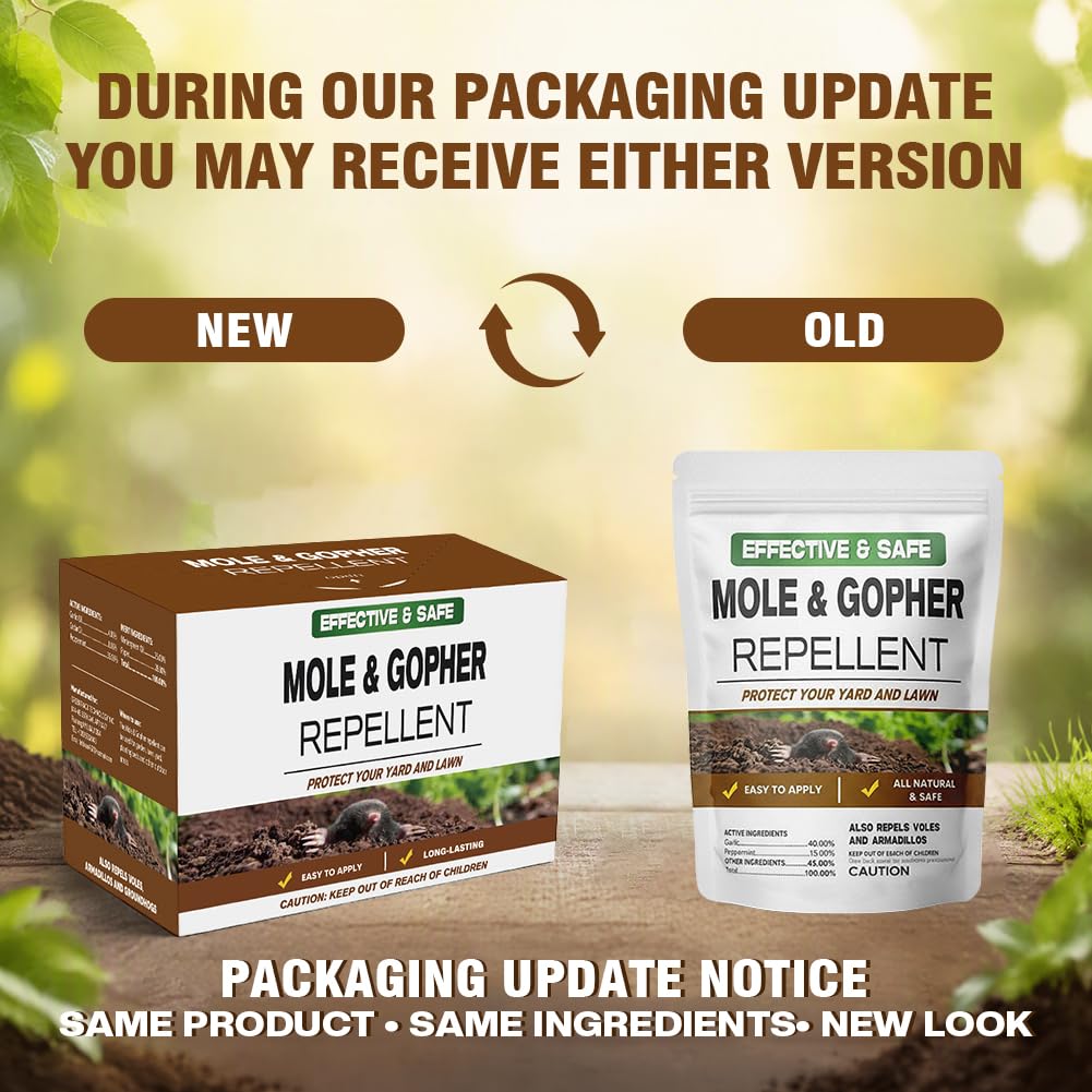 Mole Repellent - Protect Your Lawn! -8