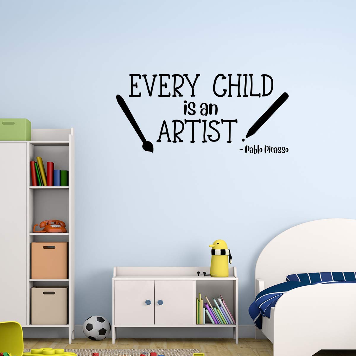 Buy Basicor Every Child is an Artist Wall Decal School Classroom