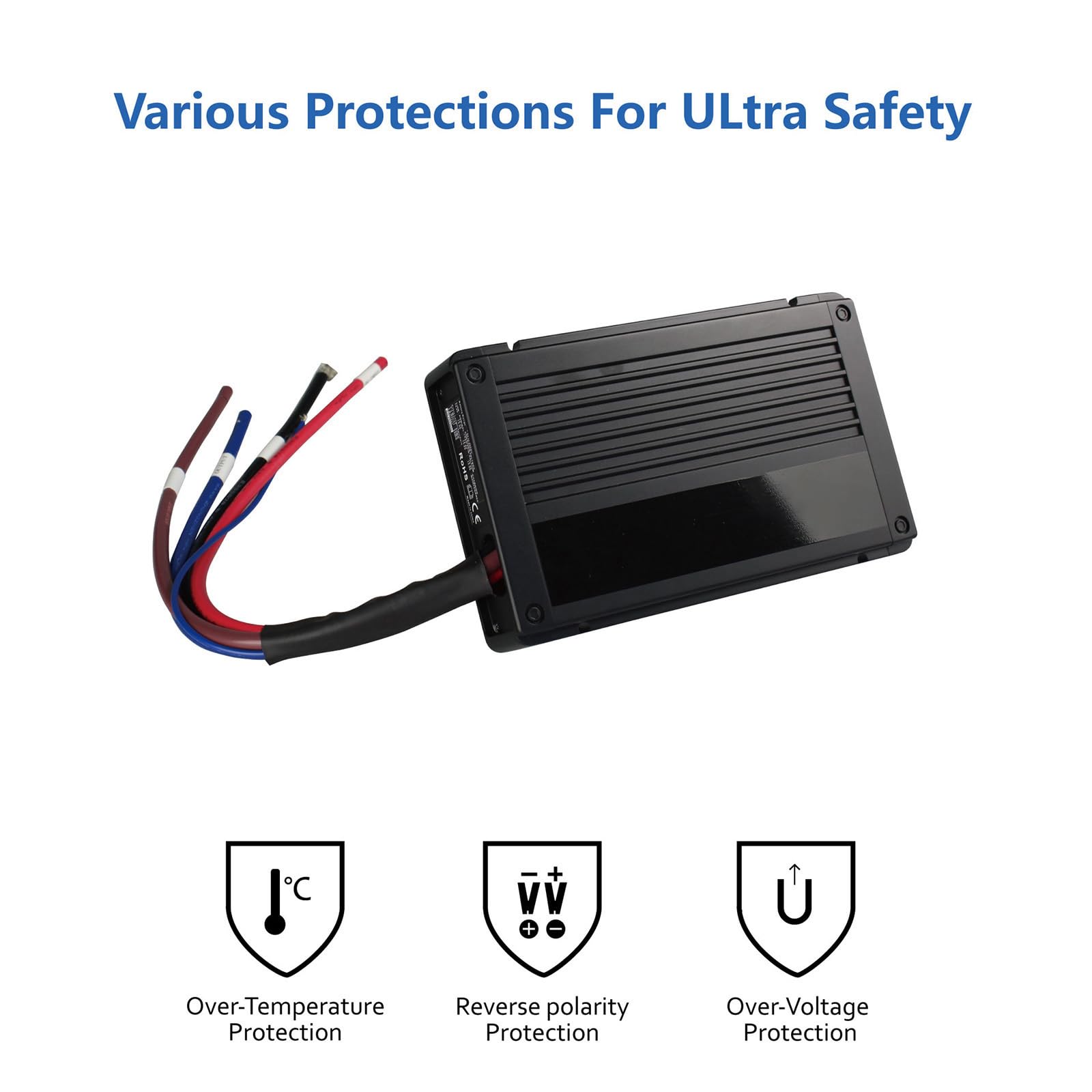 12 V 20A DC an DC an Bord der Batterie IP65 wasserdichte effiziente Ladung für Anhänger RVS Van Vehicle Marine SLA AGM Lion Calcium