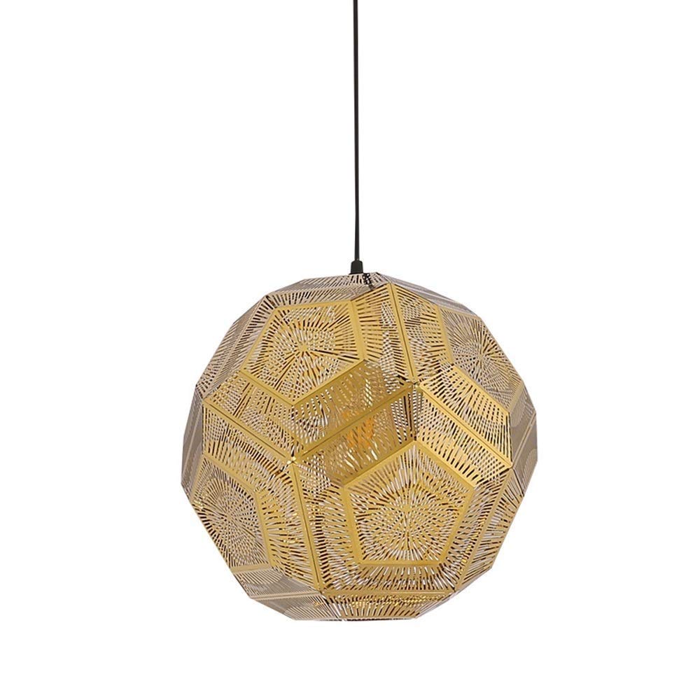 Chandelier E27 Anti-Rouille en Acier Luminaire Suspendu Robuste pour Plafond et Balcon