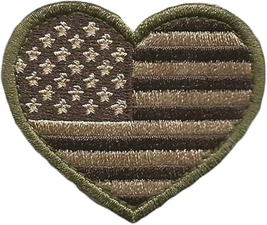 Gadsden and Culpeper Tactical Heart USA Patch