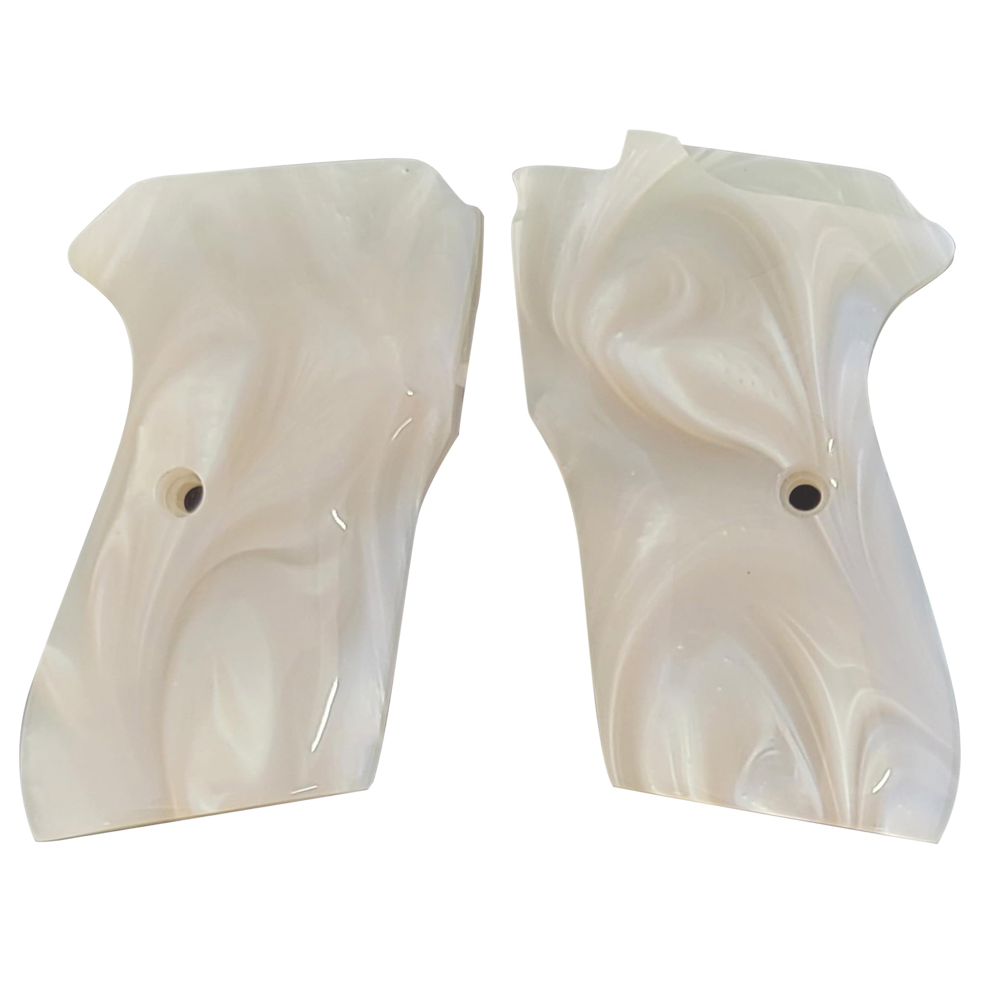 Bersa Thunder Firestorm 22 380 Pistol Grips in White Pearl Acrylic