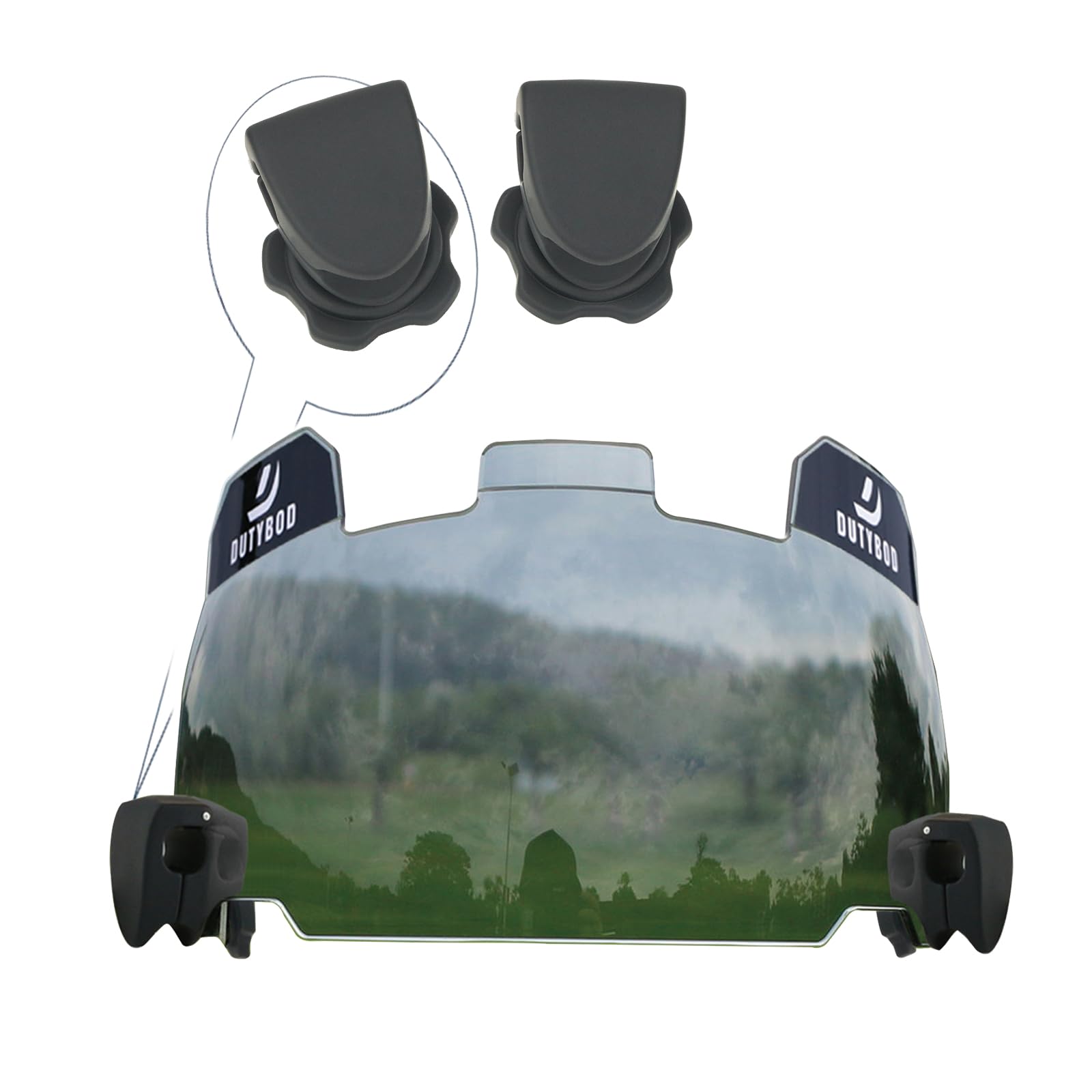 Football Visor, Clear Football Helmet Visor, Football Shield, Fits Youth and Adult Football Helmets