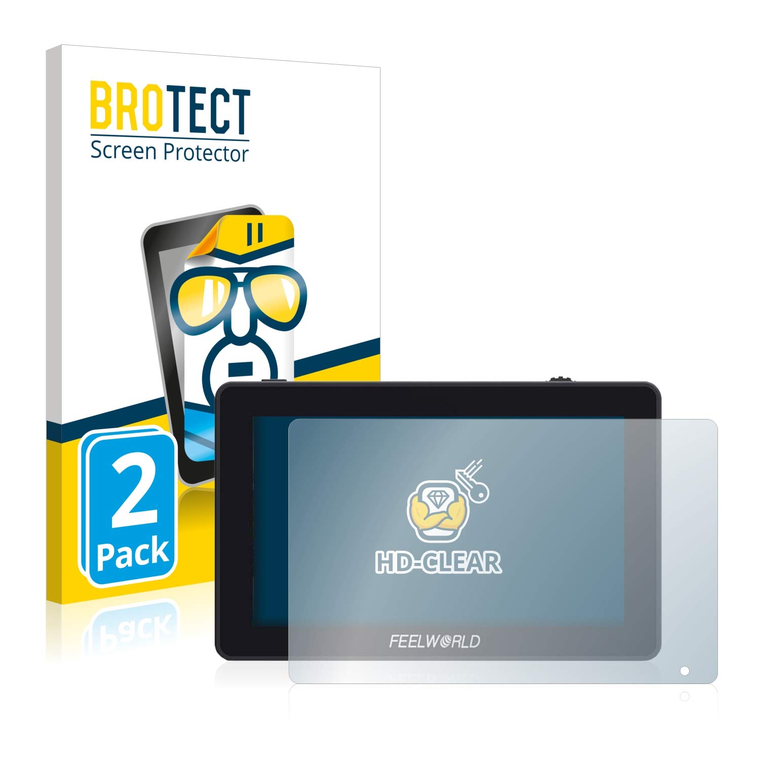 ScreenLeaf (2 Pièces) Film De Protection D'écran Pour YYKY Smartwatch 1