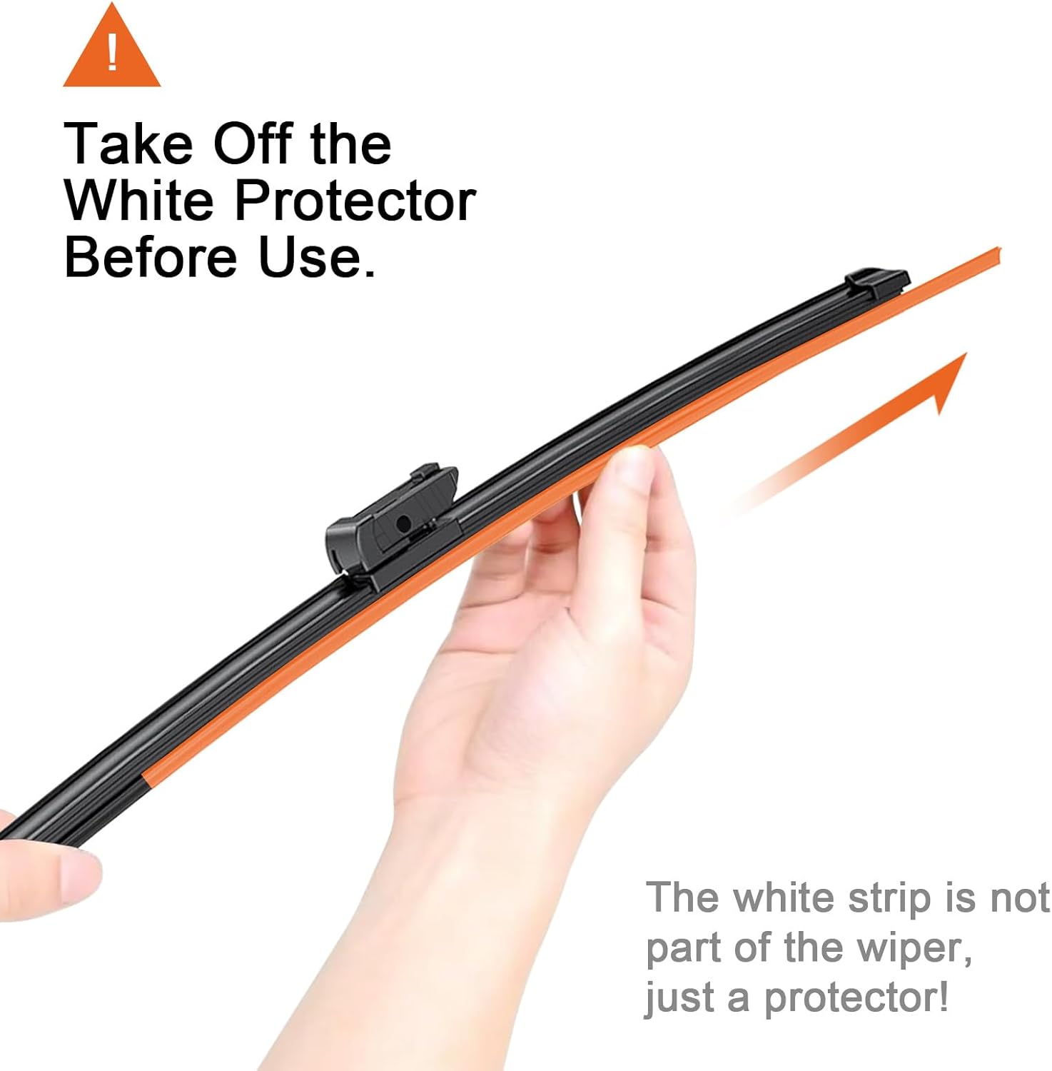 26"+19" Front Windshield Wipers Replacement for Tesla Model 3 (2023 2022 2021 2020 2019 2018), Original Equipment Windshield Wiper Blades for My Car - Top Lock (Set of 2)